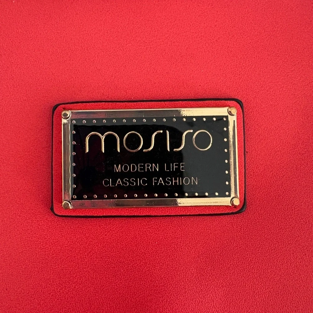 Mosiso Red Women's Laptop Bag